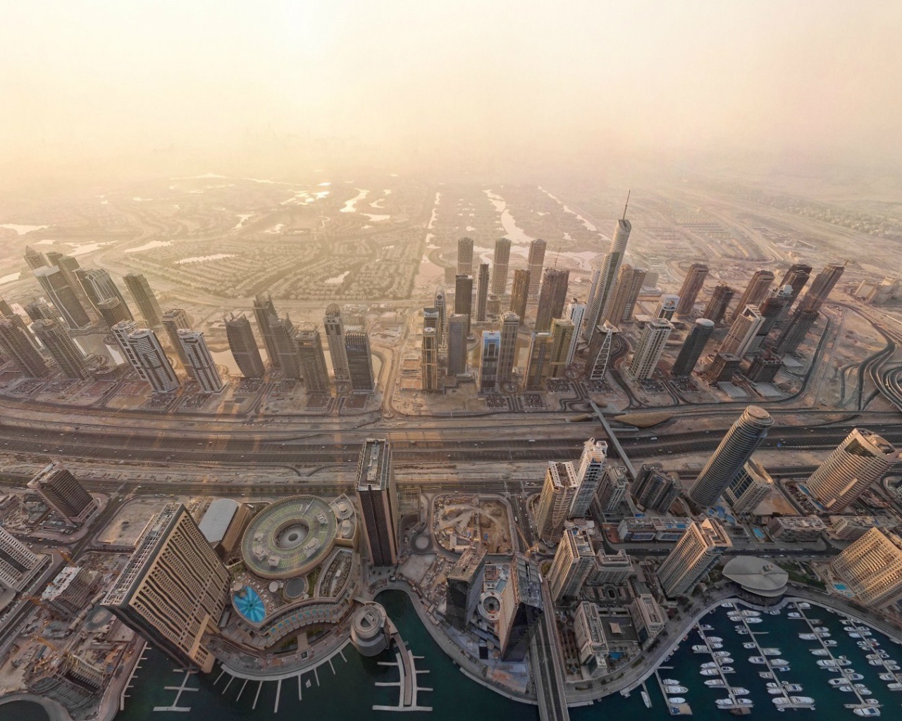 Городская застройка в Дубаи