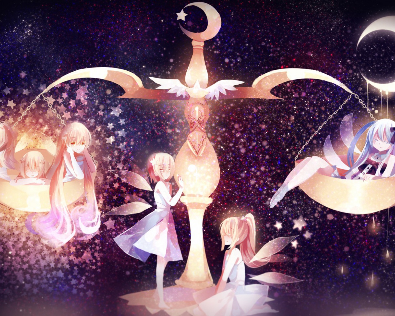 Девочки феи на Весах