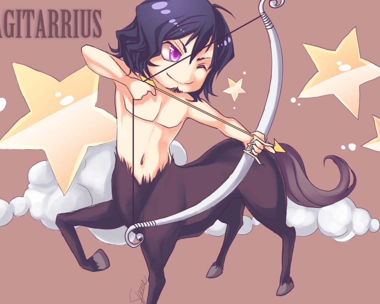 Стрелец в виде кентавра