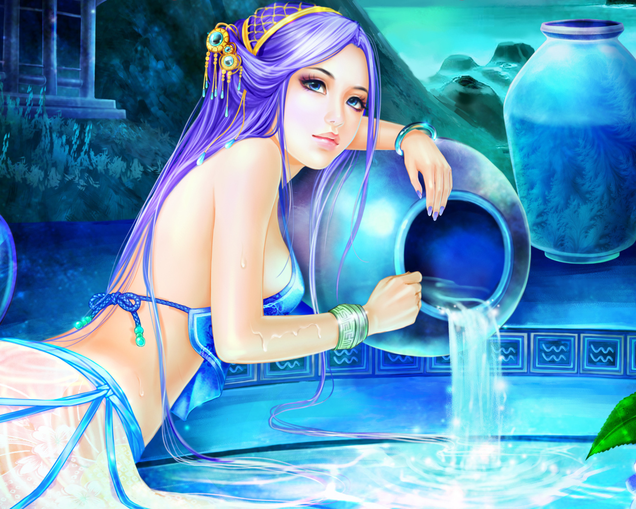 Девушка знак Водолея