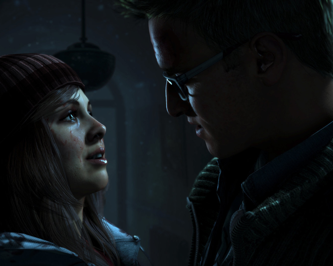 Парочка из игры Until Dawn