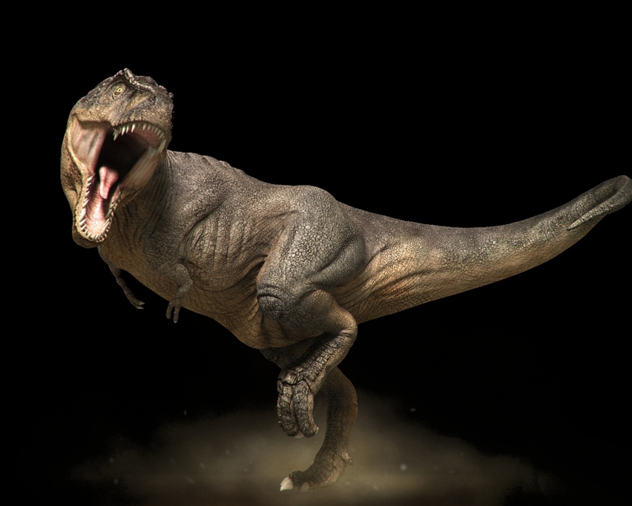 Свирепый динозавр
