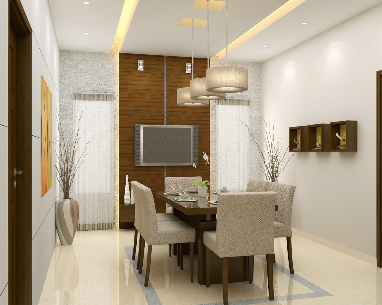 Небольшое помещение для столовой