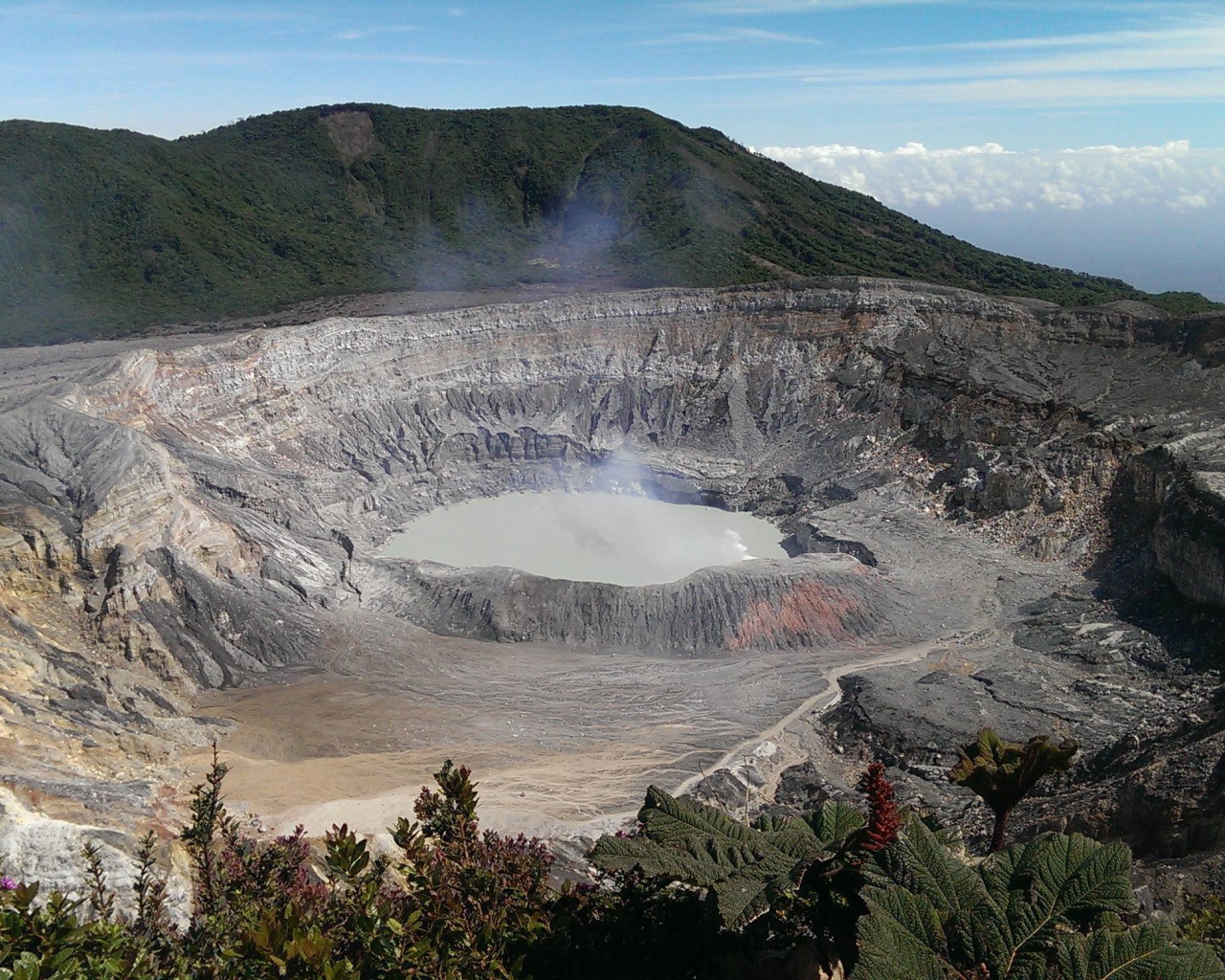 Удивительный вулкан Коста-Рика