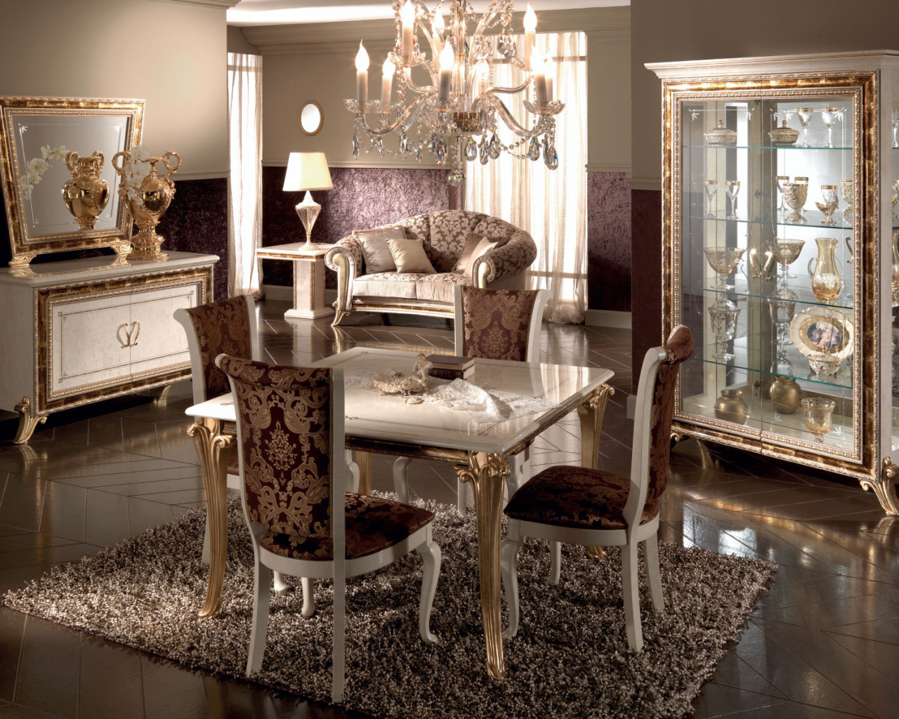 Антикварная мебель для столовой