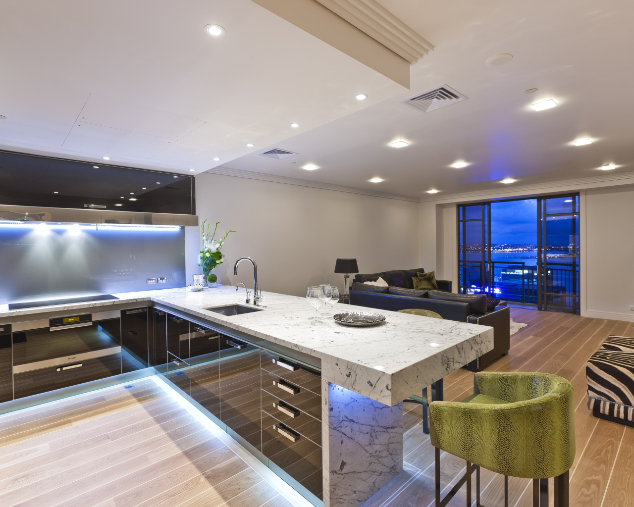 Дизайн квартиры с кухней