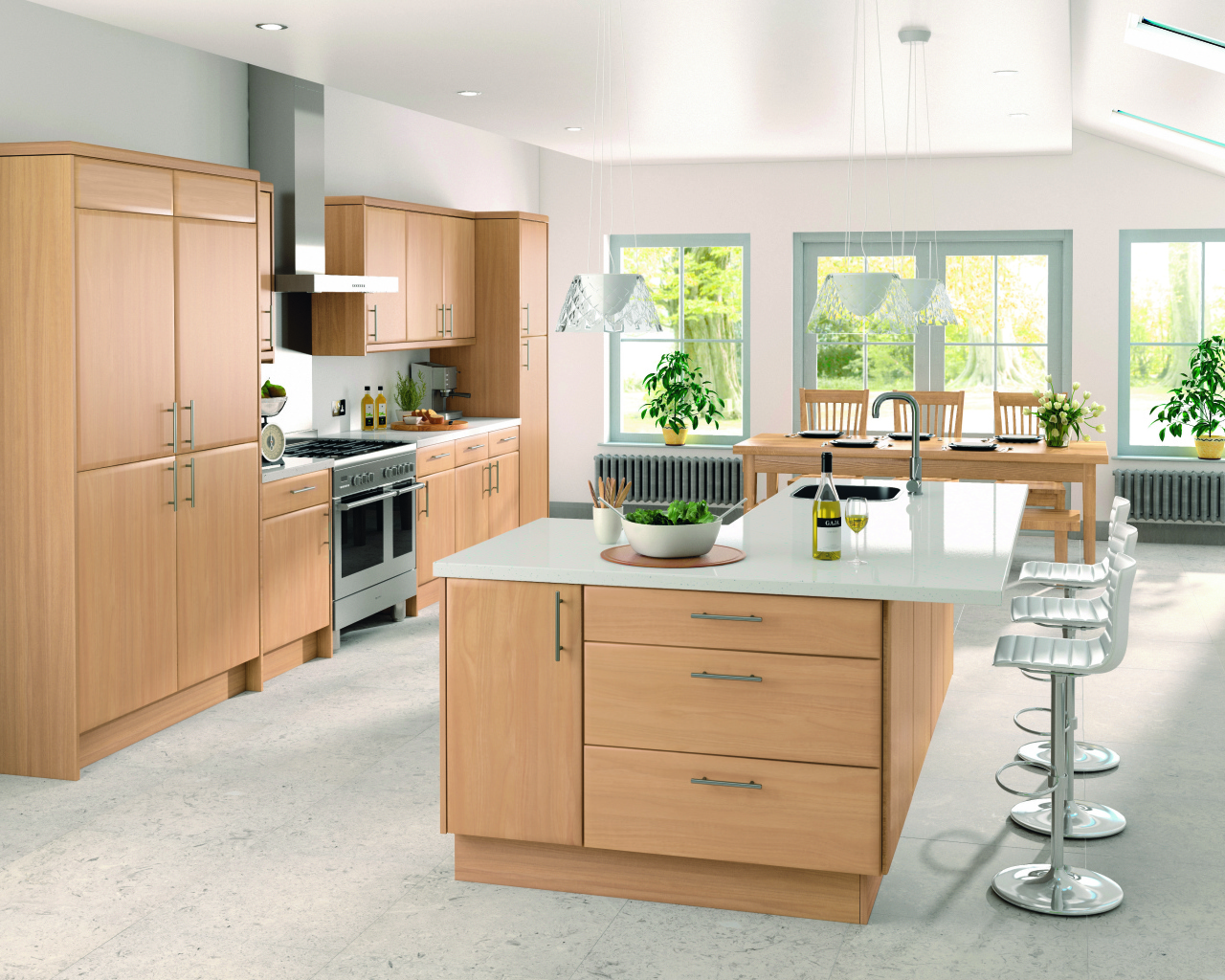 Барные стулья на кухне