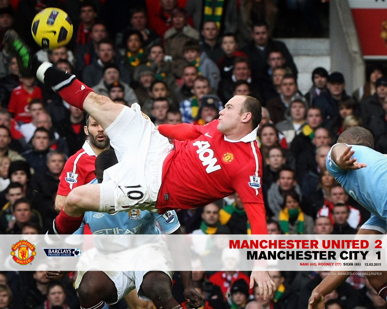 Красивый удар в футболе