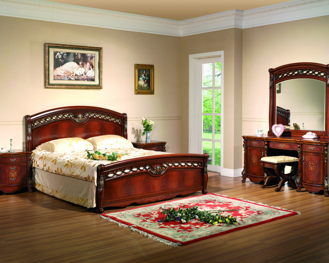 Спальня в венецианском стиле