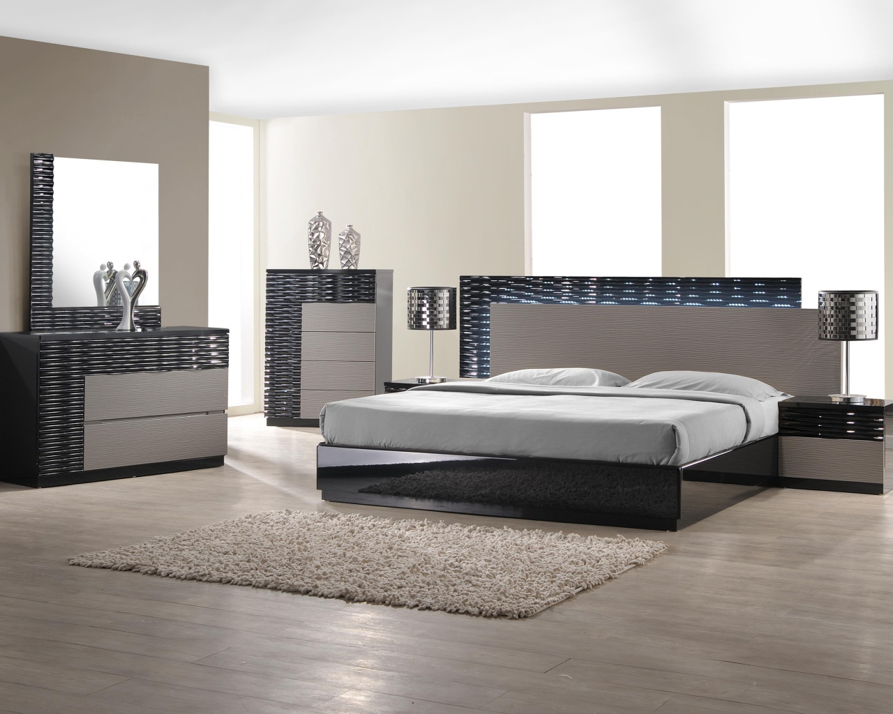 Спальня в стиле модерн