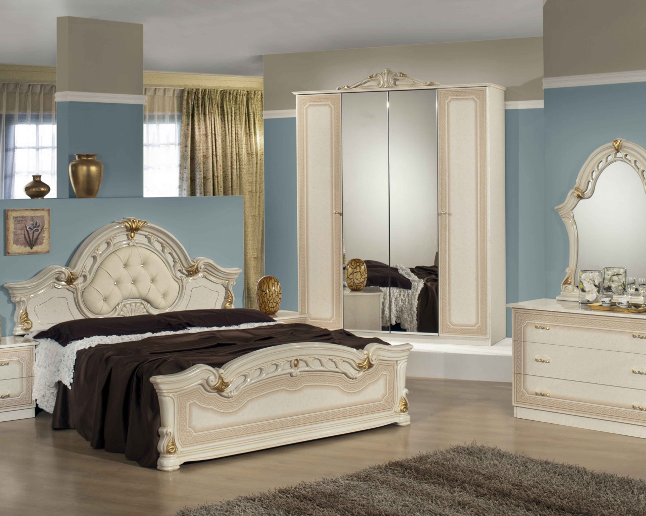 Спальня в итальянском стиле