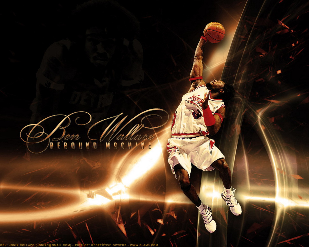 Бен Уэллис забрасывает мяч