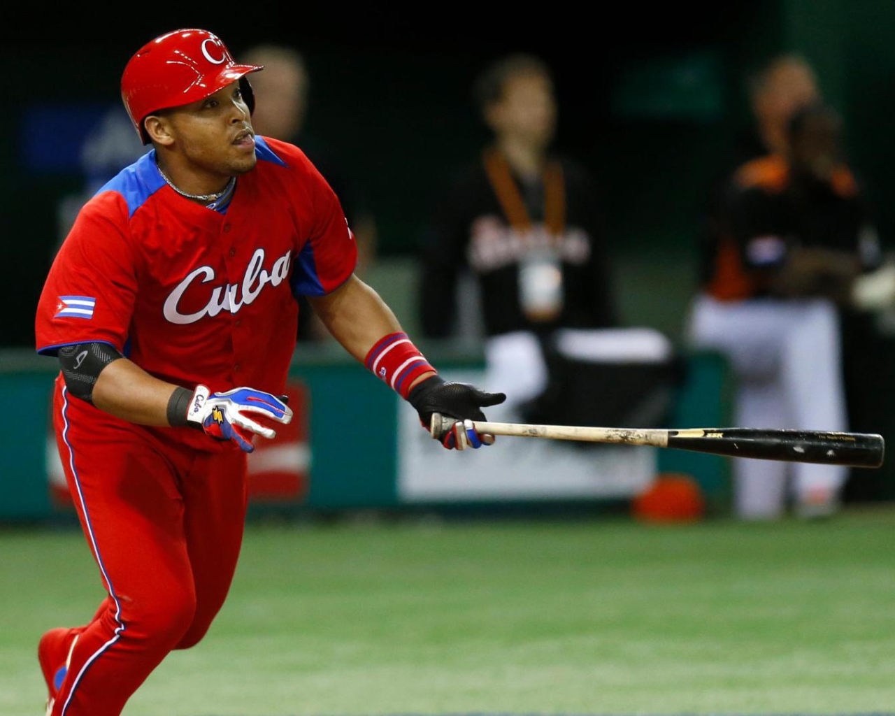 Лучший бейсболист Томас Ясмани