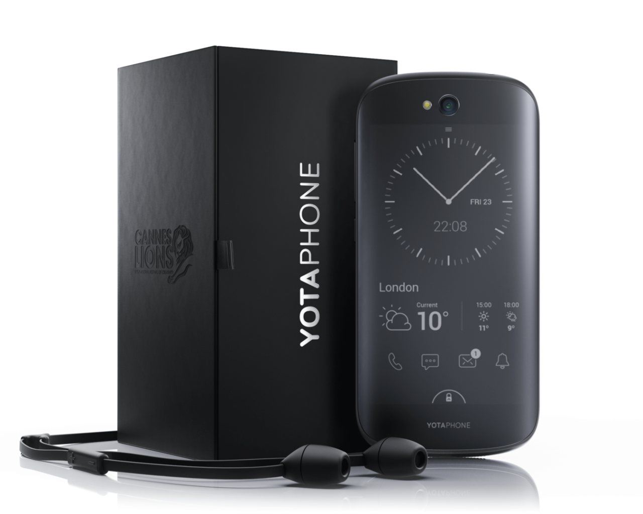 Черный YotaPhone 2