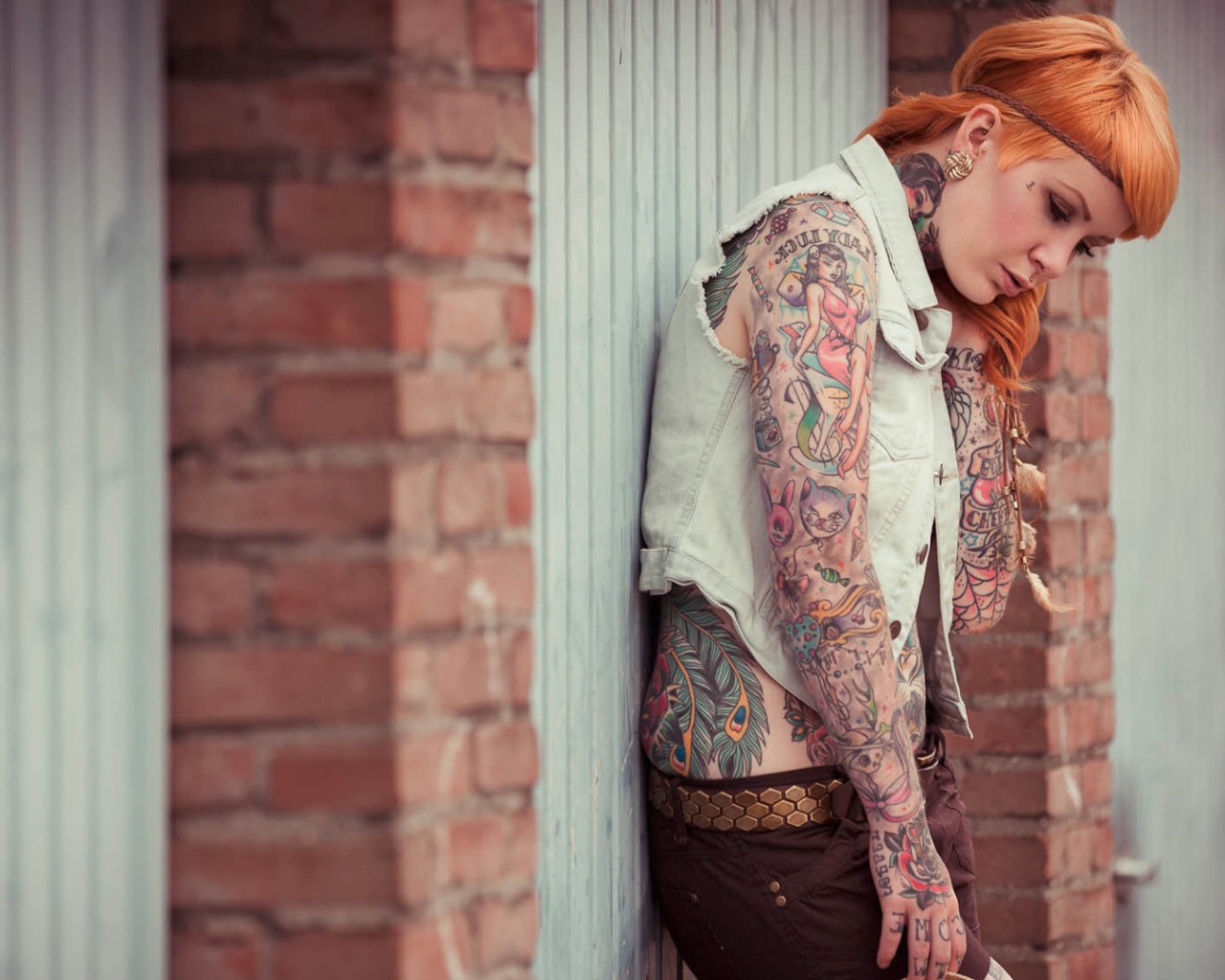 Все тело в татуировках