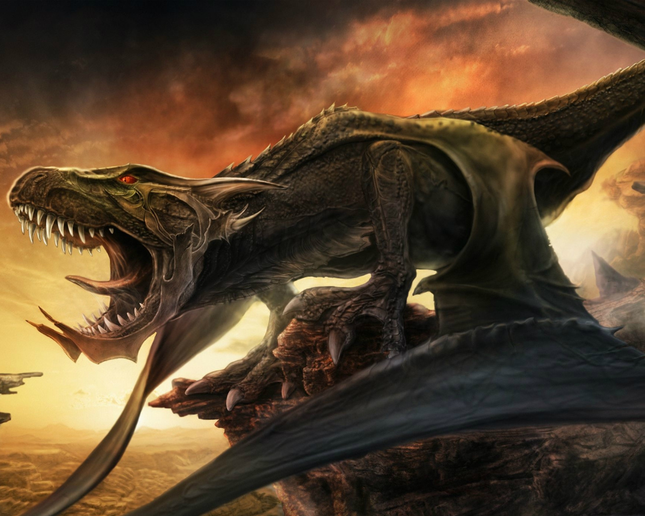 Смелый турист с фотоаппаратом