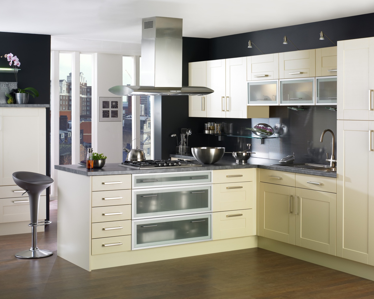 Аккуратное оформление кухни