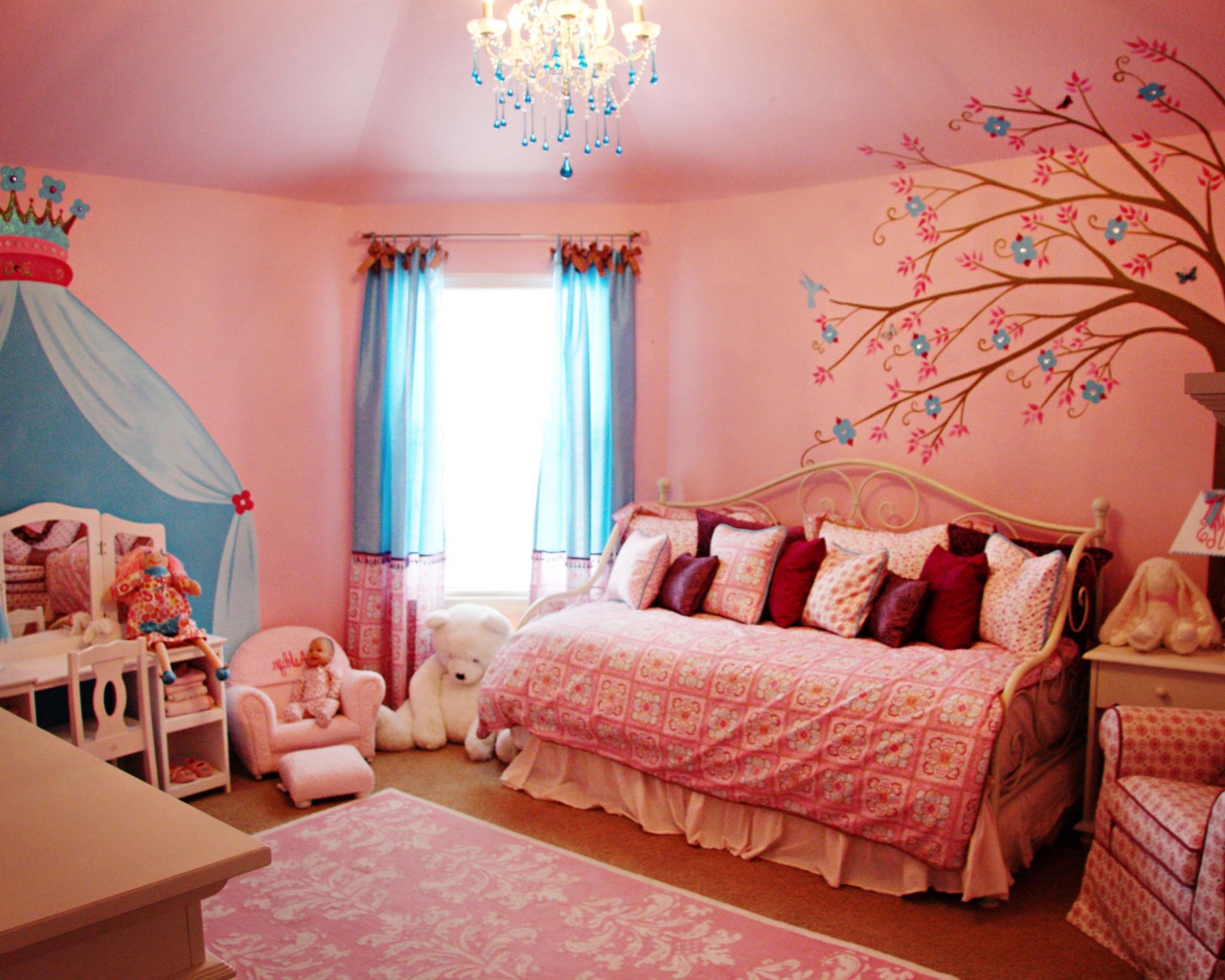 Детская комната для девочек