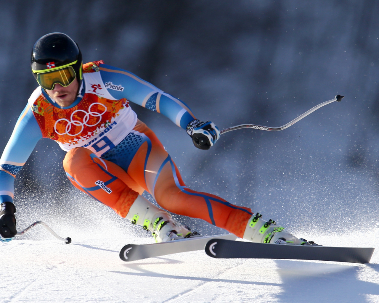 Croatian skier Ivica Kostelic silver medal in Sochi 2014
