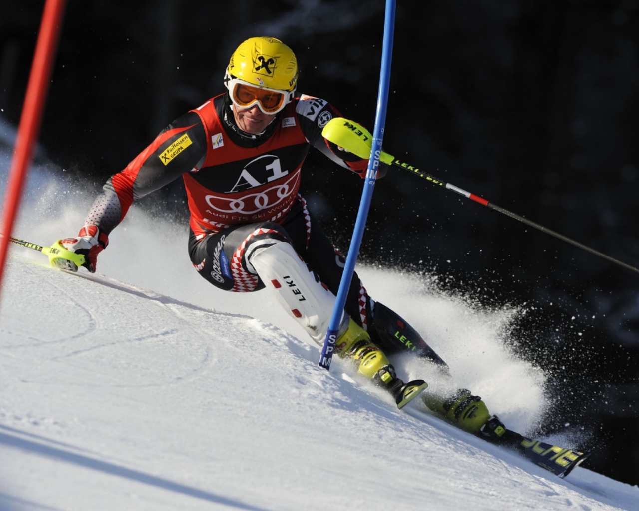 Croatian skier Ivica Kostelic winner of the silver medal in Sochi