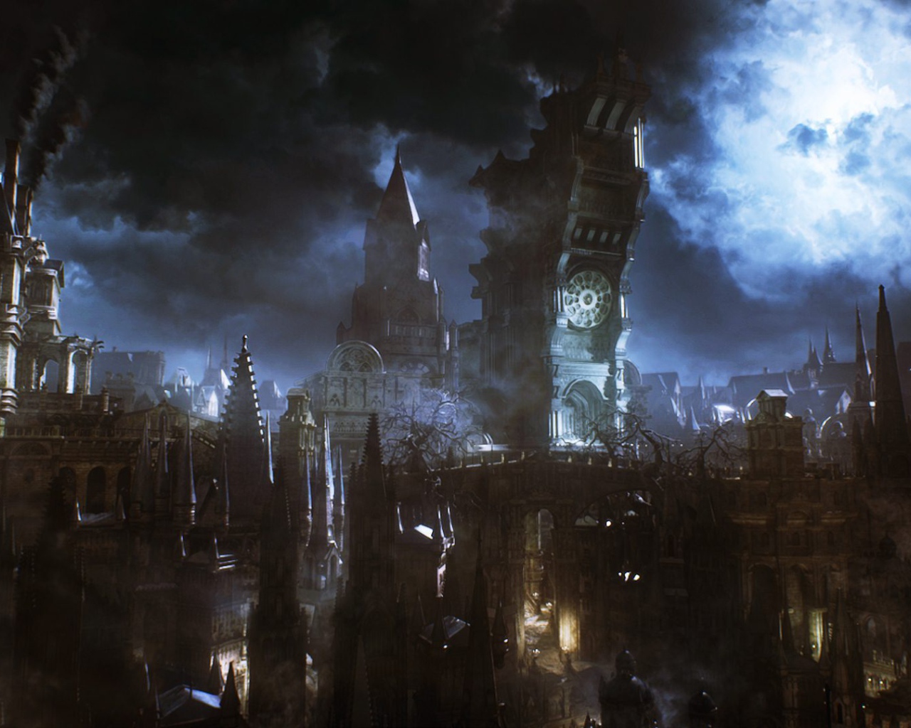 Мрачный мир игры Bloodborne