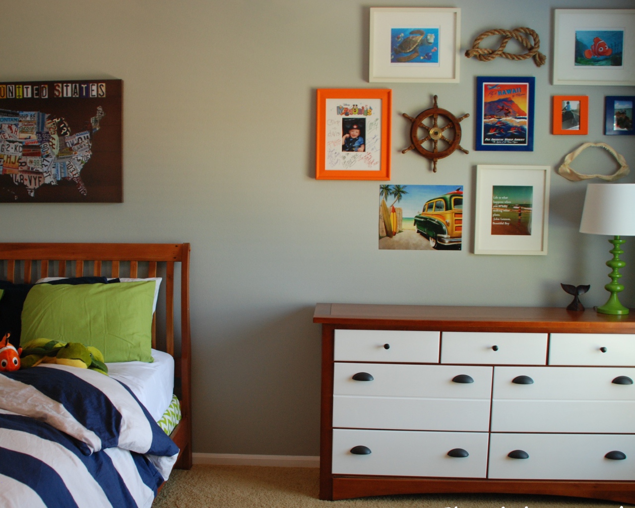 Дизайнерское решение для детской