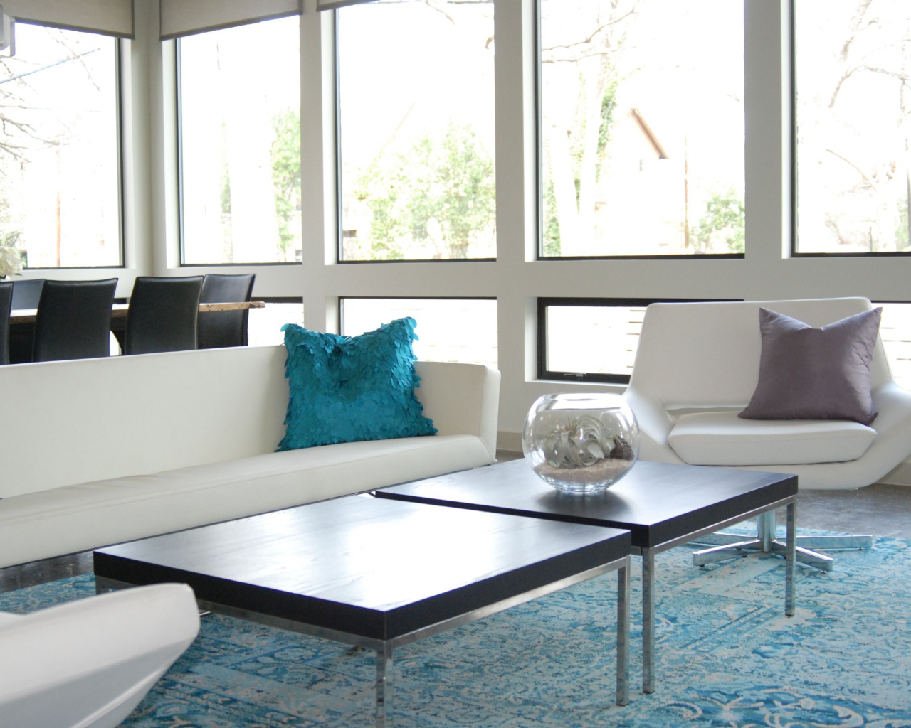 Дизайнерская мебель в гостиной