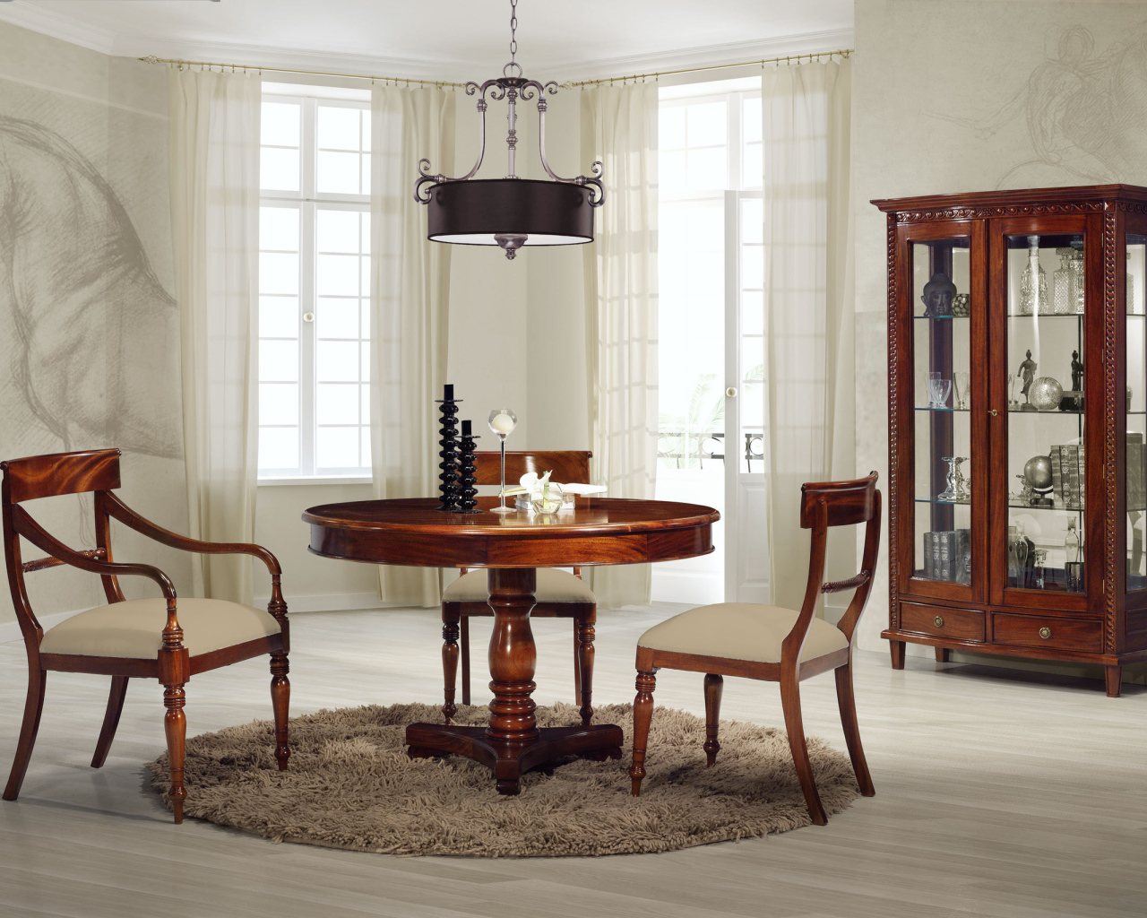 Столовая на троих