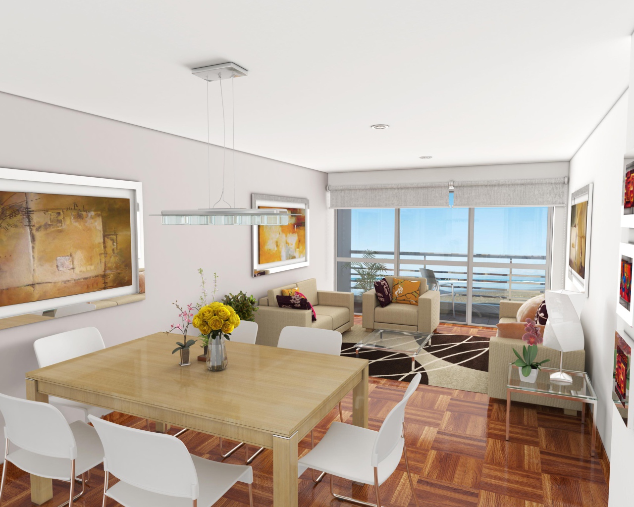 Столовая в квартире