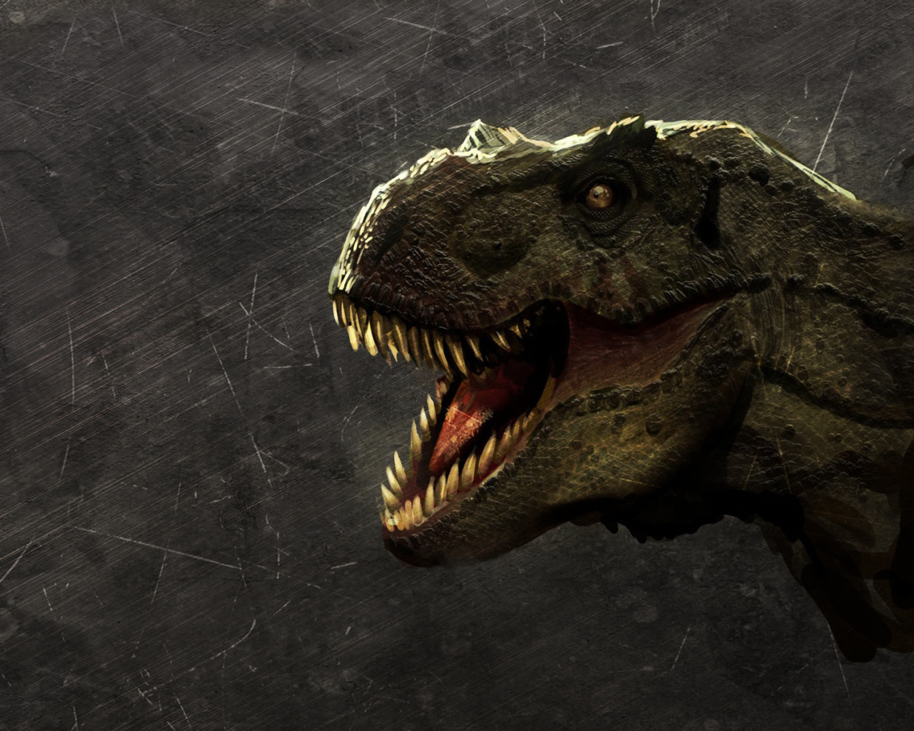 Голова динозавра