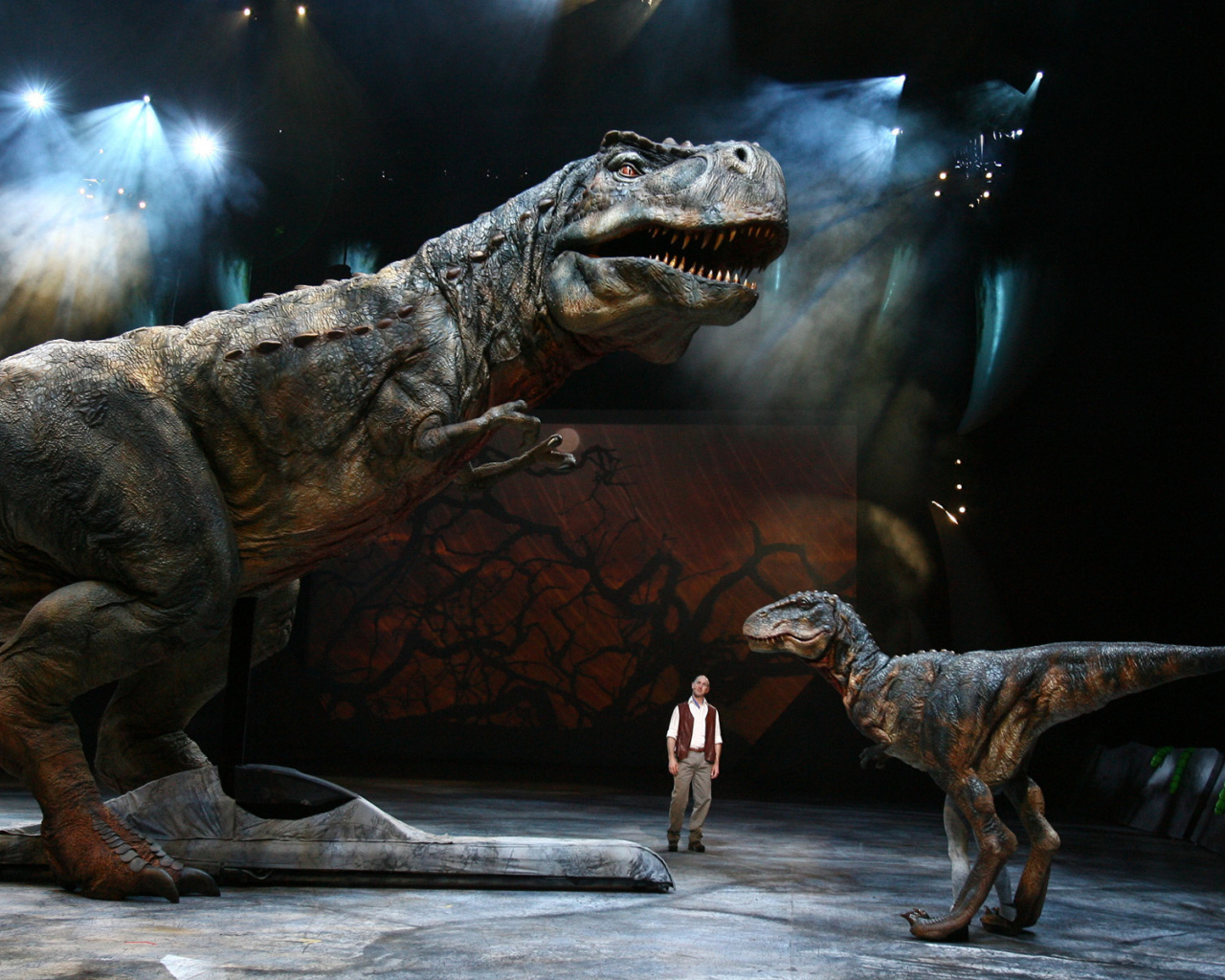 Динозавры в музее