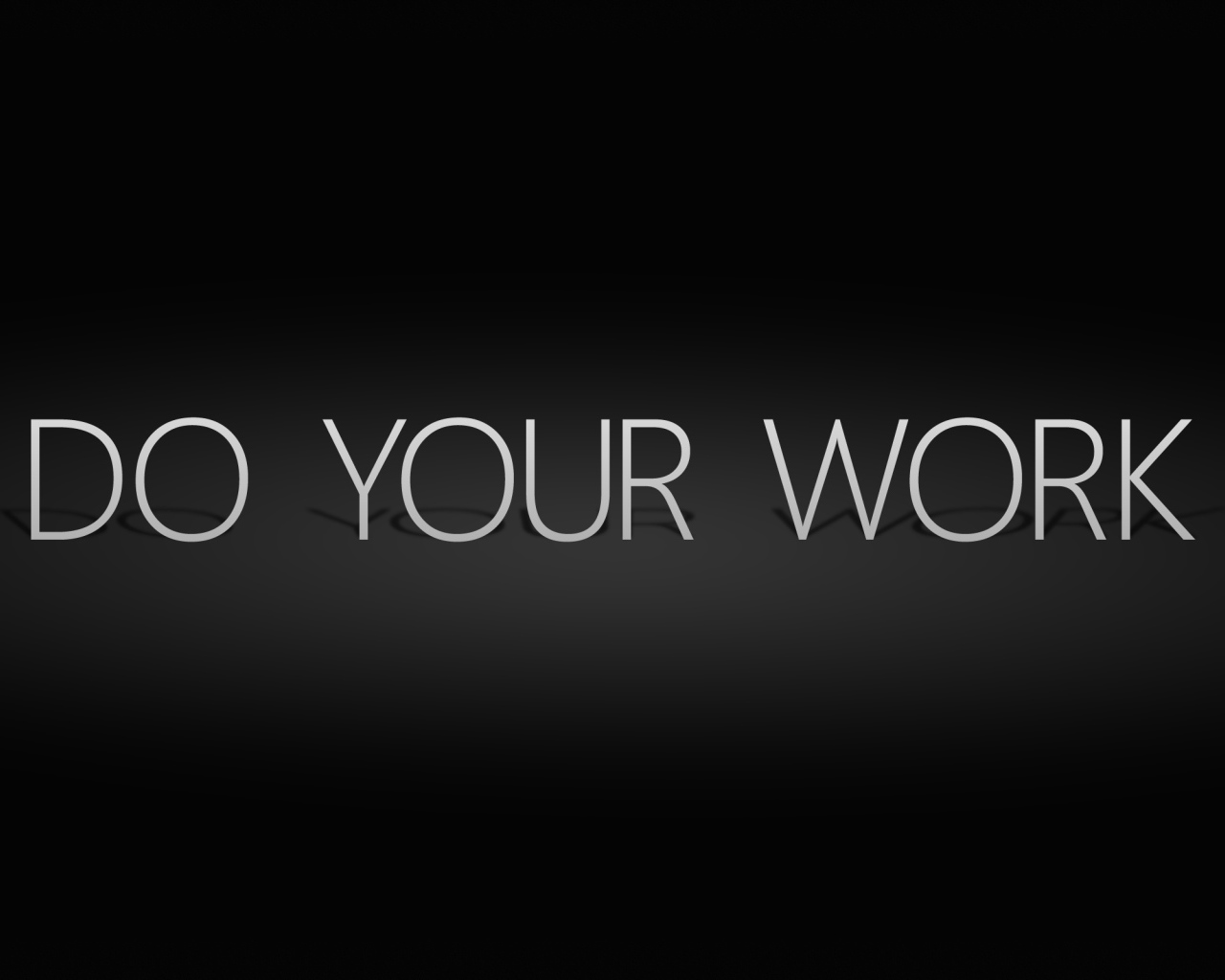 Делай свою работу