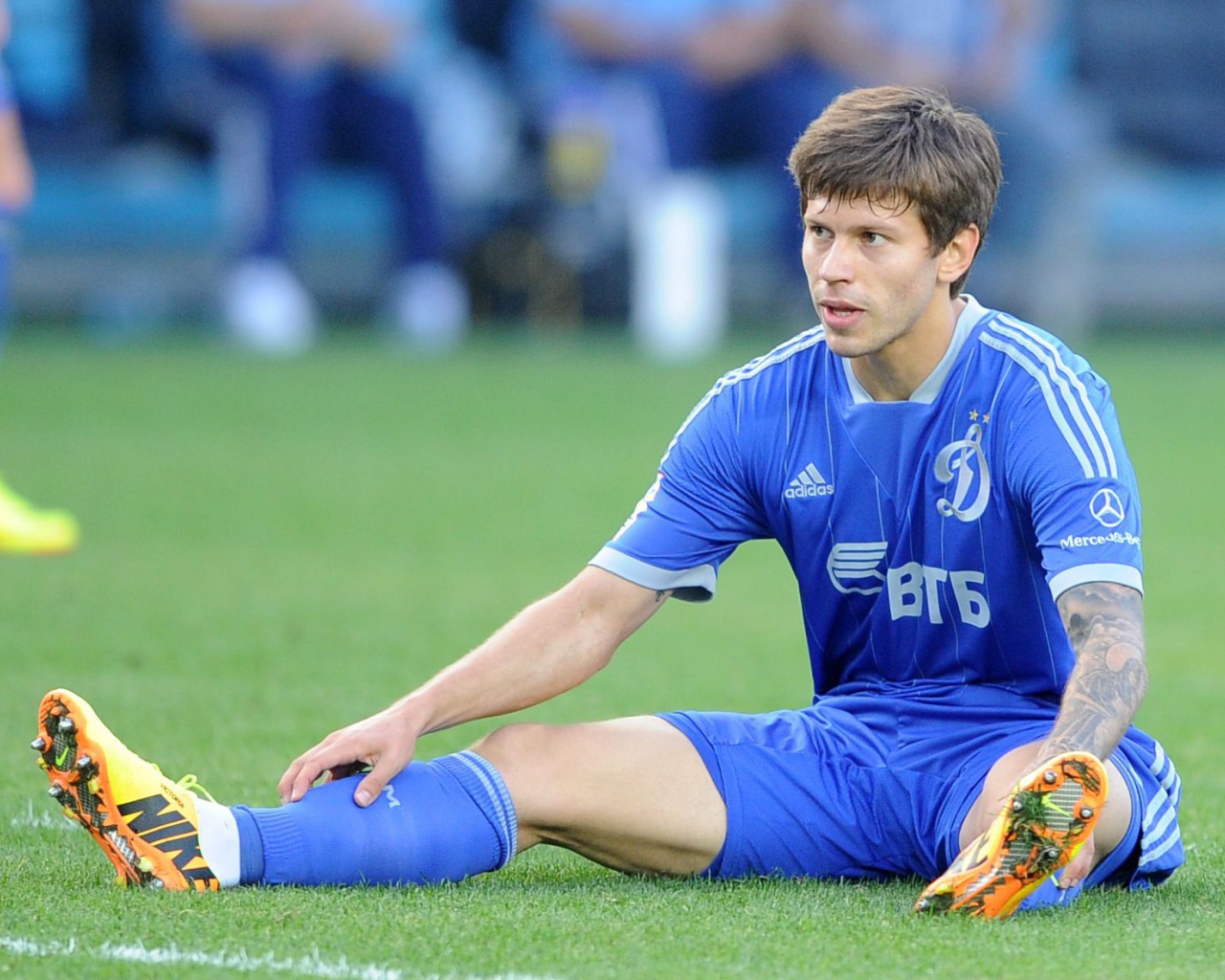 Нападающий Динамо Федор Смолов