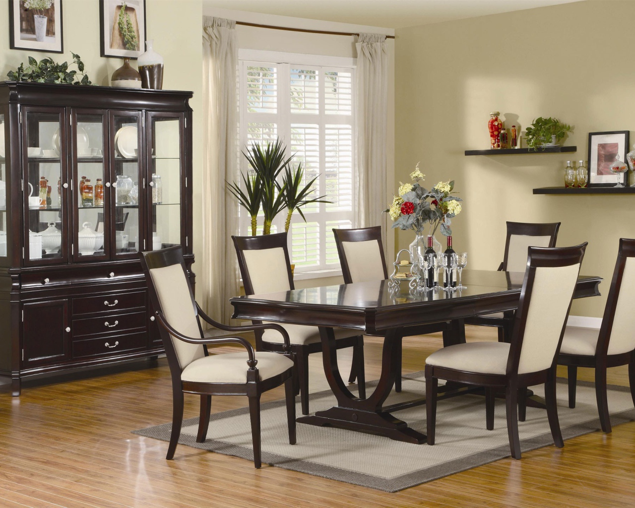 Элегантный дизайн столовой