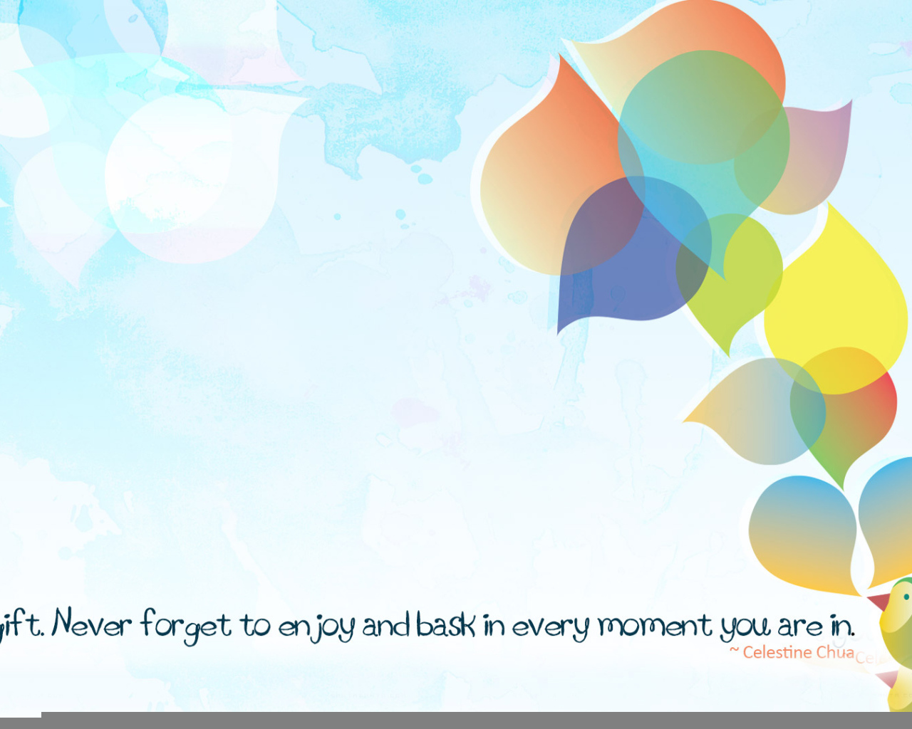 Наслаждайся каждым моментом жизни