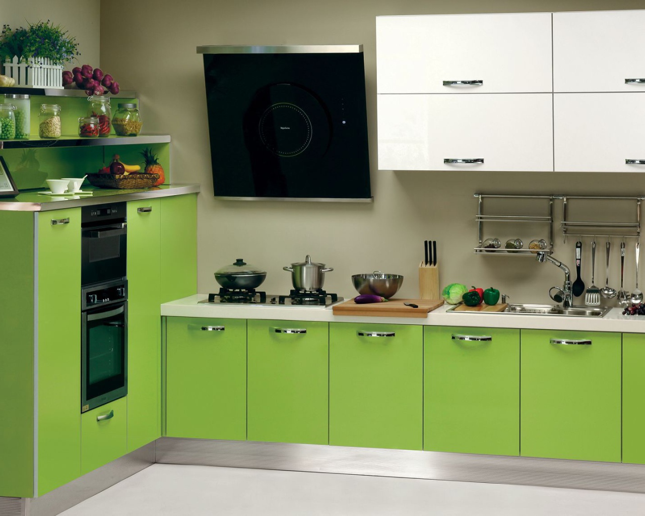 Все подготовлено на кухне