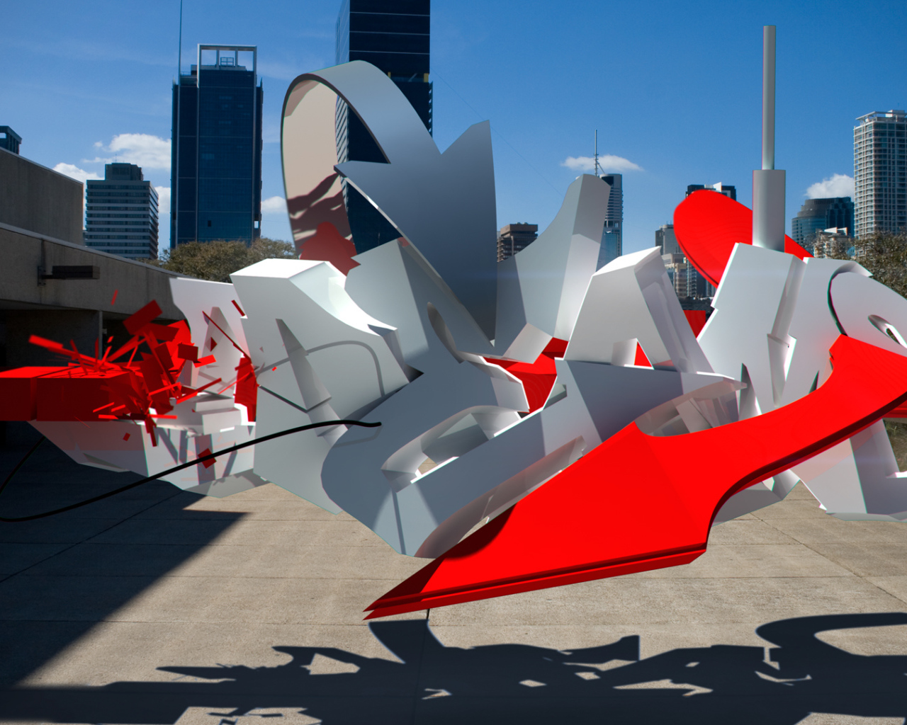 Фигура граффити