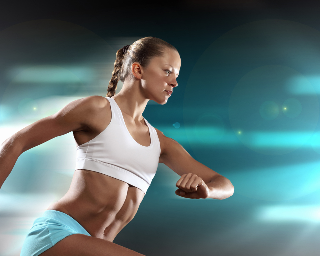 Фитнес Девушка