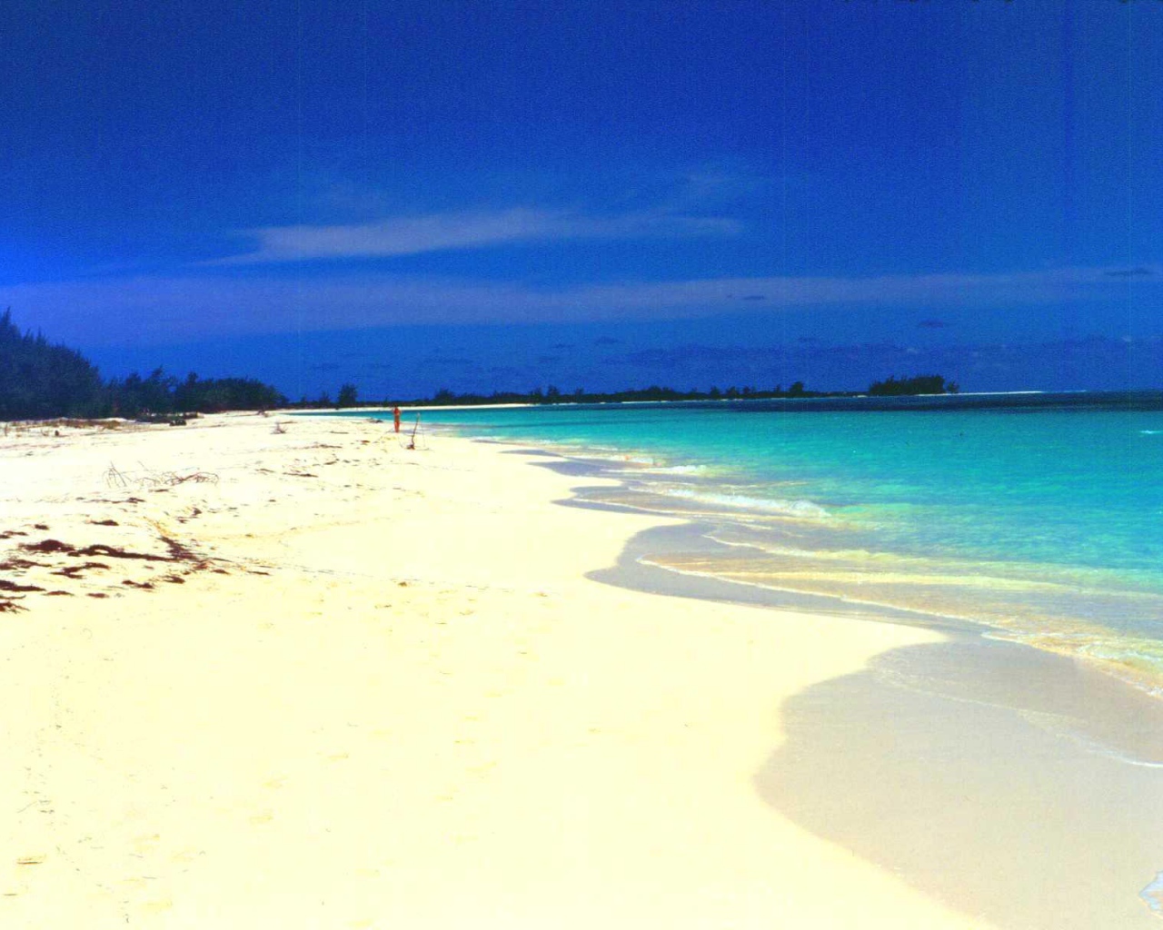 Золотой пляж на курорте Кайо Санта Мария, Куба