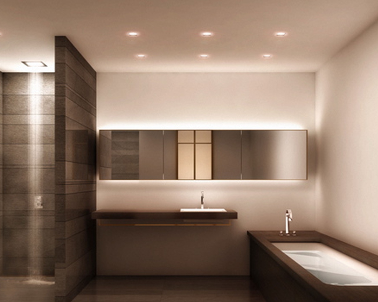 Великолепный дизайн ванной комнаты