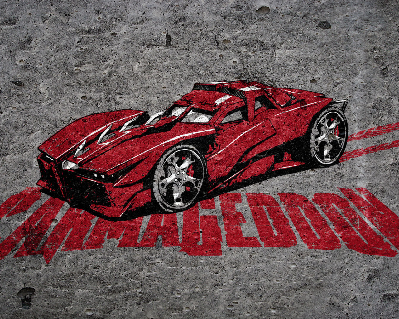Граффити игры Carmageddon Reincarnation
