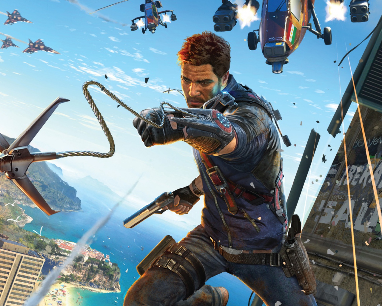 Невероятные приключения в игре Just Cause 3