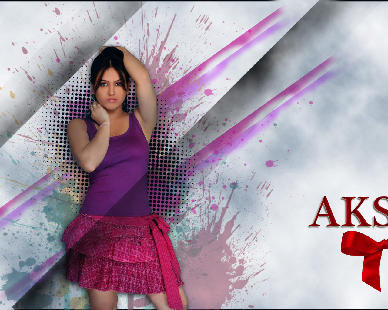 Индийская актриса Акша