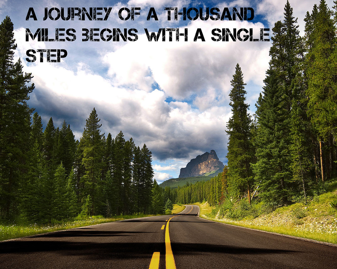 Путь в тысячу миль начинается с одного шага