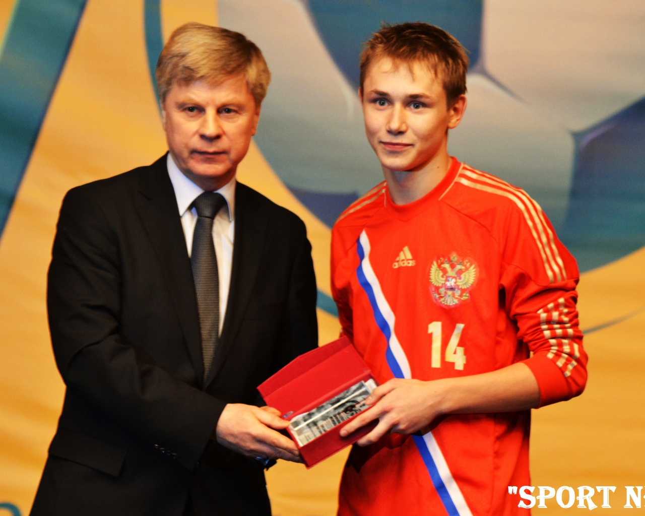 Junior football team of Russia Dmitri Efremov