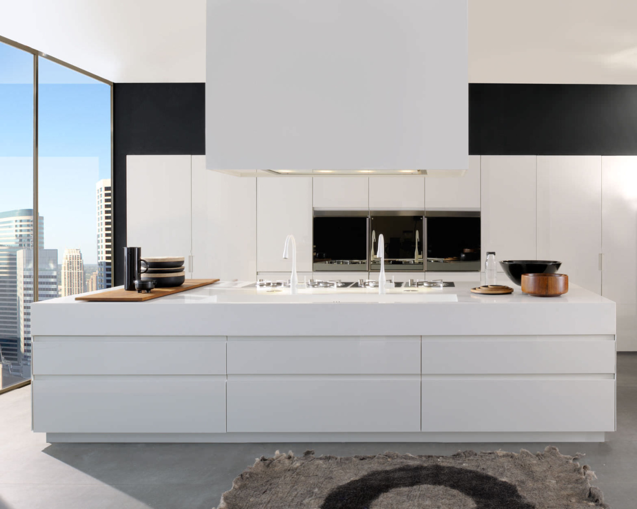 Кухня в современной квартире