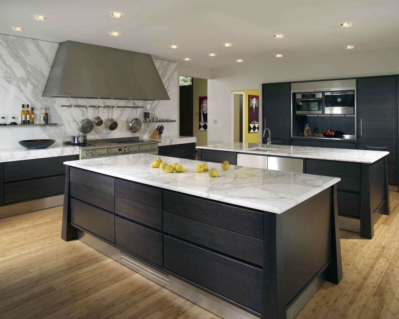 Ламинат на кухне