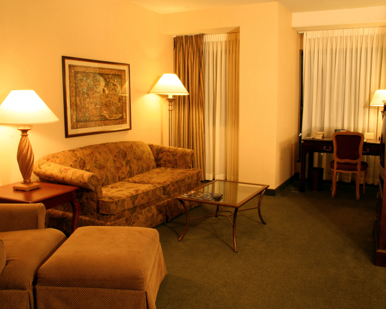 Гостиная в отеле