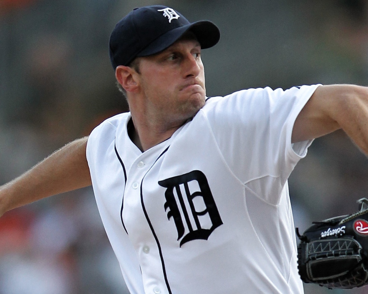 Макс Шетцер на бейсболе