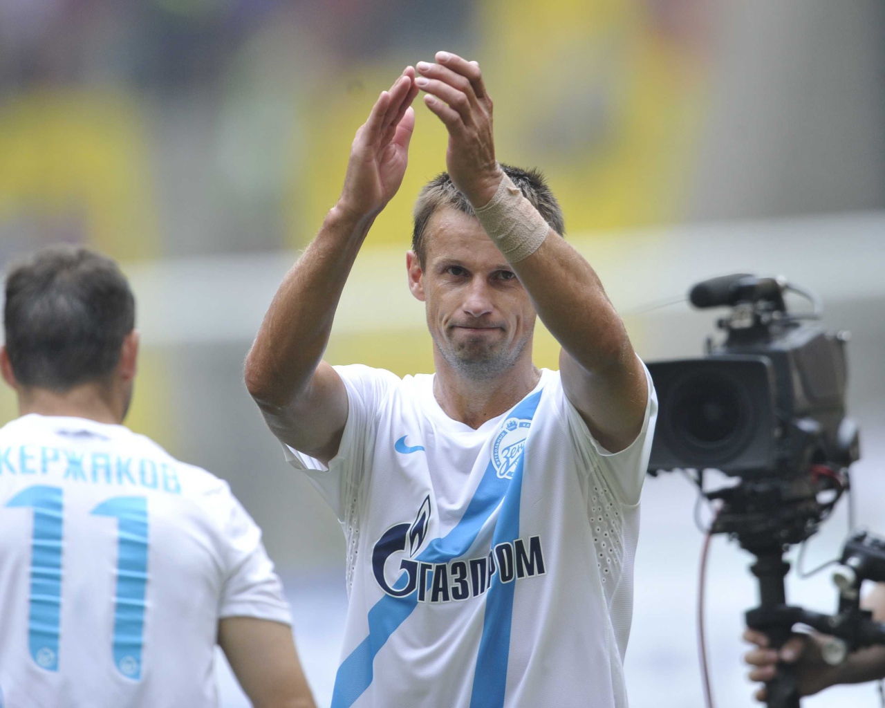 Сергей Семак полузащитник клуба Зенит